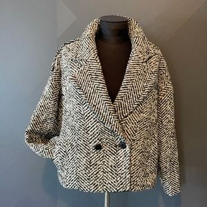 Chevron pattern jacket